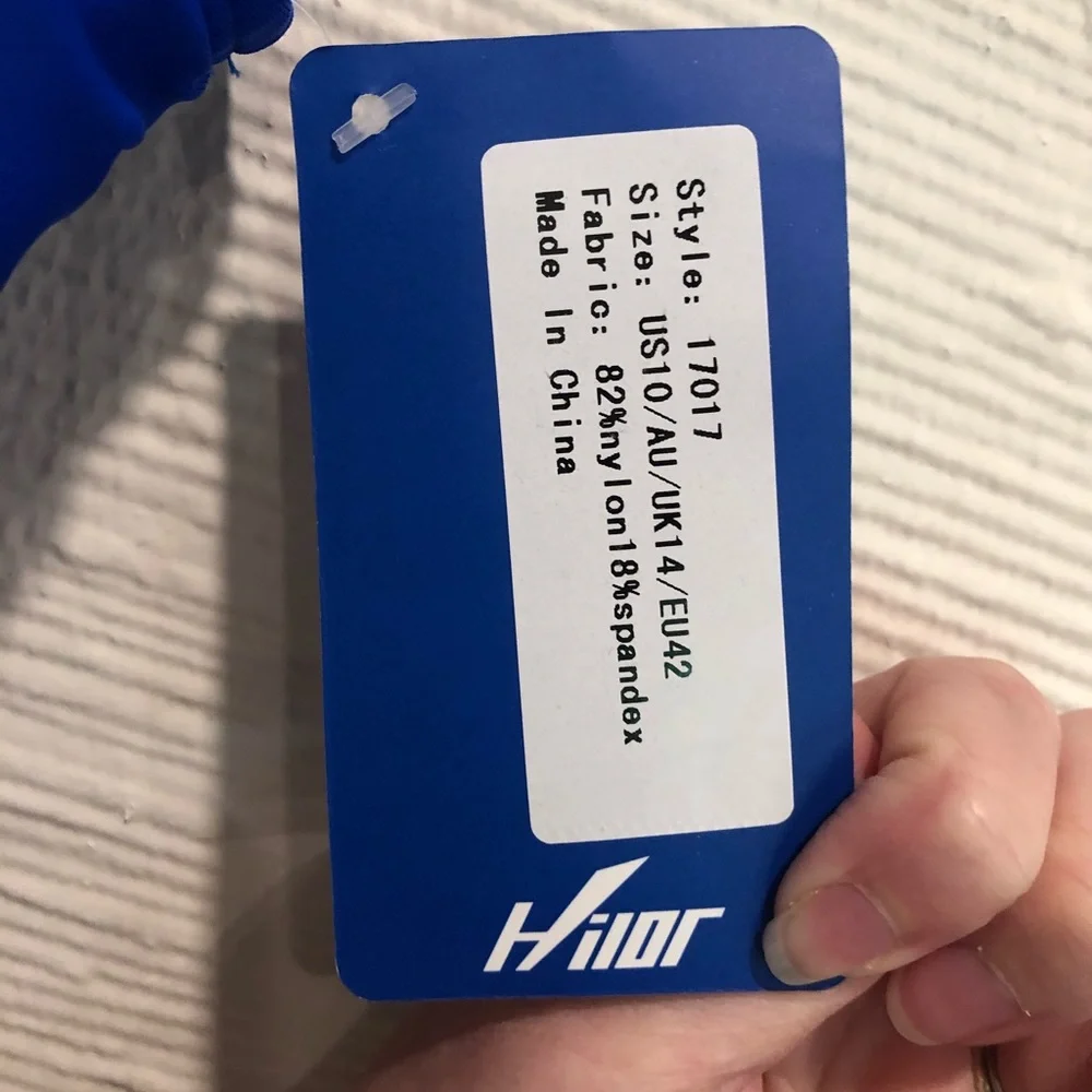 Hilor one shoulder ruffle swimsuit - Picture 4 of 5